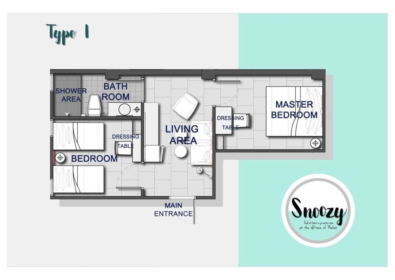 Snoozy Guesthouse Пхукет Екстер'єр фото
